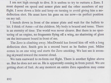 Lot #306 Charles Lindbergh: Inscribed to the fighter pilot who “took a Zero off my tail” - Image 3