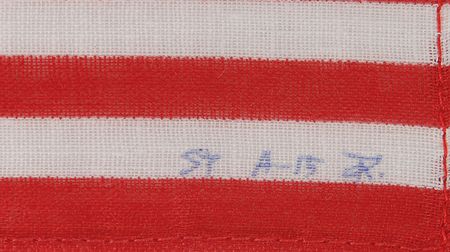 Lot #50 Dave Scottâ€™s Apollo 15 Lunar Orbit and South Pole Flown Flag: From the South Pole to the Moon - Image 2