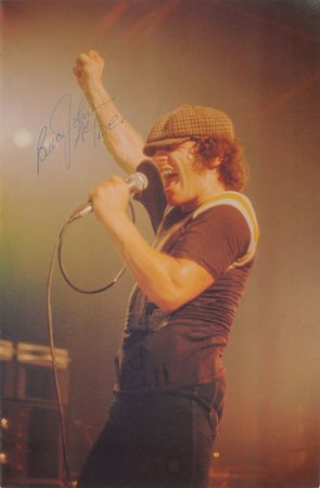 Lot #590 AC/DC Program - Image 1