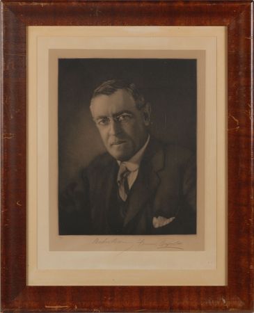 Lot #109 Woodrow Wilson Signed Photograph - Image 1