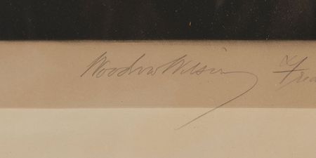 Lot #109 Woodrow Wilson Signed Photograph - Image 2
