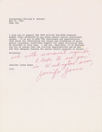 Lot #730 Jennifer Jones - Image 2