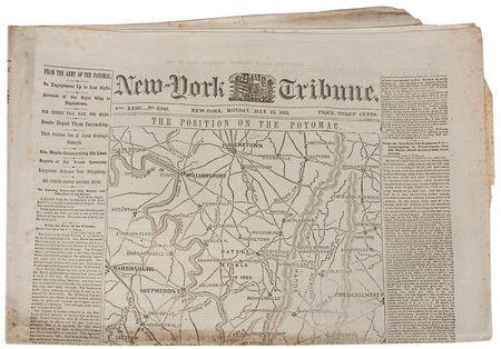 Lot #291 Civil War Newspapers Newspapers - Image 2