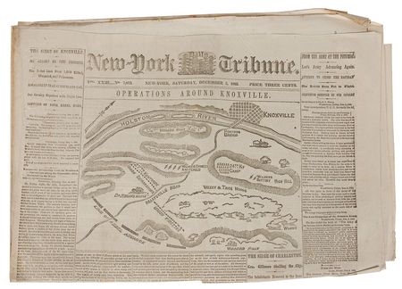 Lot #291 Civil War Newspapers Newspapers - Image 4
