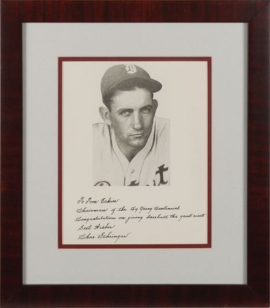 Lot #802 Hank Greenberg and Charlie Gehringer Group Lot - Image 2
