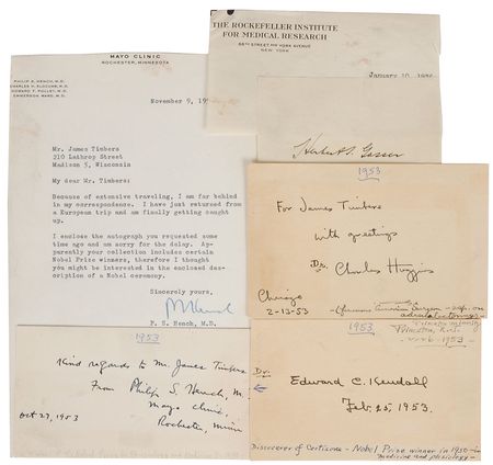 Lot #6 Nobel Prize in Medicine Signatures