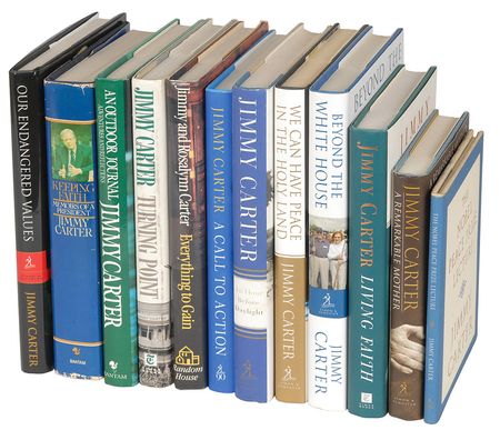 Lot #155 Jimmy Carter Books - Image 1