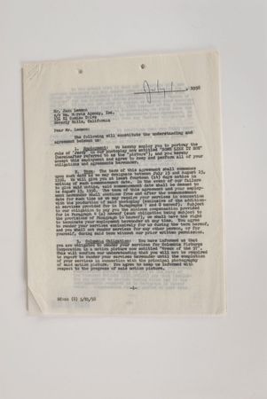 Lot #681 Some Like It Hot: Curtis and Lemmon sign on for the film classic - Image 4