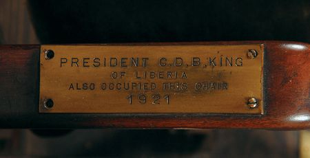 Lot #108 Woodrow Wilson: President Wilson?s reserved church pew from 1913?1914 - Image 3