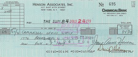 Lot #725 Jim Henson Signed Document - Image 2