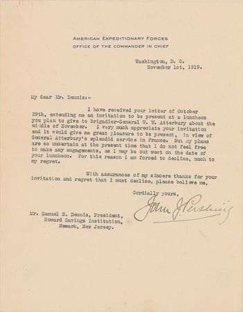 Lot #298 John J. Pershing - Image 1