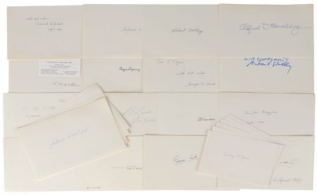 Lot #10 Nobel Prize Winners: Scientists: Watson, Crick, Sanger, and Seaborg?plus nearly 75 fellow Nobel laureates - Image 1