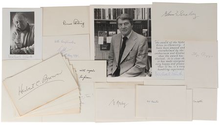 Lot #10 Nobel Prize Winners: Scientists: Watson, Crick, Sanger, and Seaborg?plus nearly 75 fellow Nobel laureates - Image 2