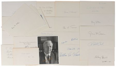 Lot #10 Nobel Prize Winners: Scientists: Watson, Crick, Sanger, and Seaborg?plus nearly 75 fellow Nobel laureates - Image 3