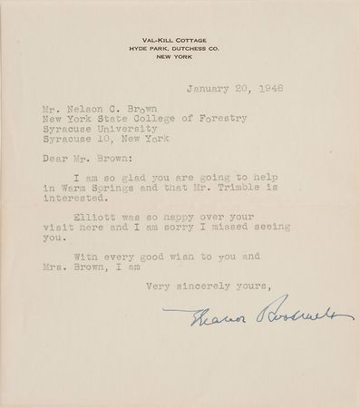 Lot #137 Eleanor Roosevelt Typed Letters Signed - Image 3