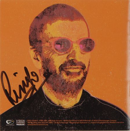 Lot #598 Beatles: Ringo Starr CD - Image 1