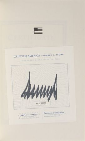 Lot #269 Donald Trump Book - Image 1