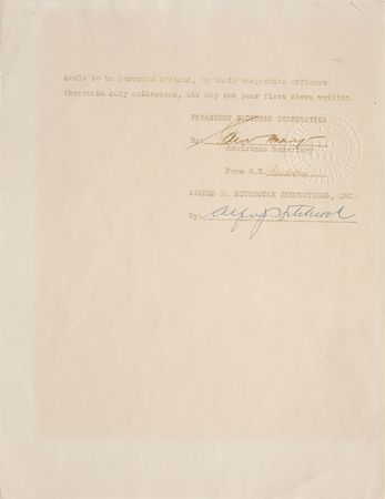 Lot #669 Alfred Hitchcock: Hitchcock takes on The Trouble with Harry - Image 4