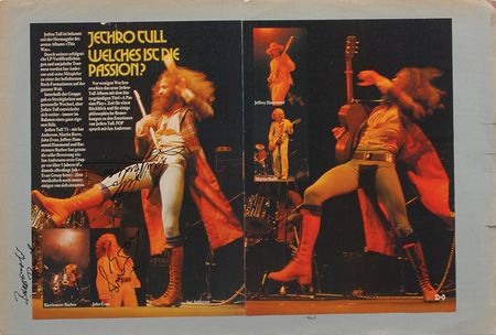 Lot #623 Jethro Tull Signed Photographs - Image 3