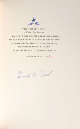 Lot #153 Gerald Ford - Image 1