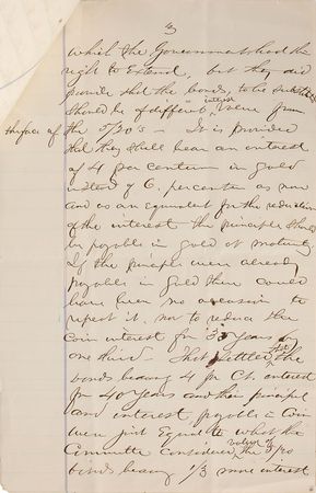 Lot #267 Thaddeus Stevens Handwritten Letter Signed - Image 3
