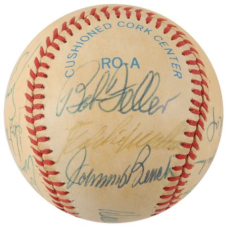Lot #798 Baseball Hall of Famers Baseball - Image 5