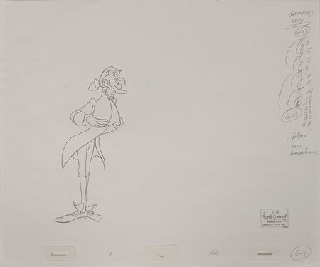 Lot #481 Ariel and Prince Eric keymaster background set-up from The Little Mermaid II Keymaster Background Set-Up - Image 2