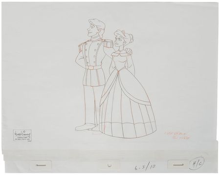 Lot #482 Ariel and Prince Eric keymaster background set-up from The Little Mermaid II Keymaster Background Set-Up - Image 5