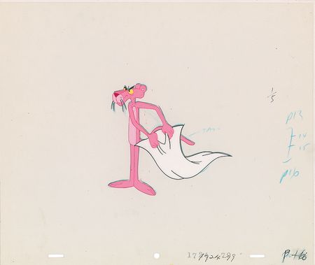 Lot #508 Pink Panther production cels and drawings from The Pink Panther Production Cels and Drawings - Image 1