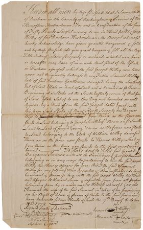 Lot #300 John Sullivan Signed Document - Image 2