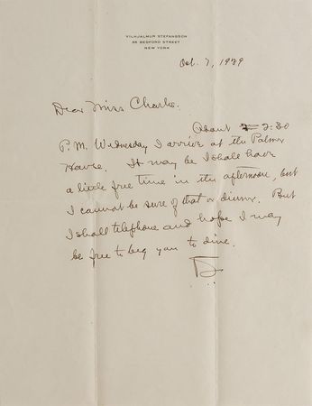 Lot #240 Vilhjalmur Stefansson - Image 2