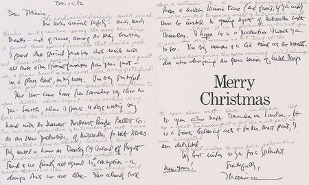 Lot #527 Maurice Sendak Handwritten Letter Signed - Image 1