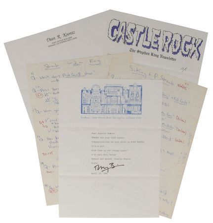 Lot #534 The Stanley Wiater Archive of Modern Horror Literature (100 Boxes) - Image 2