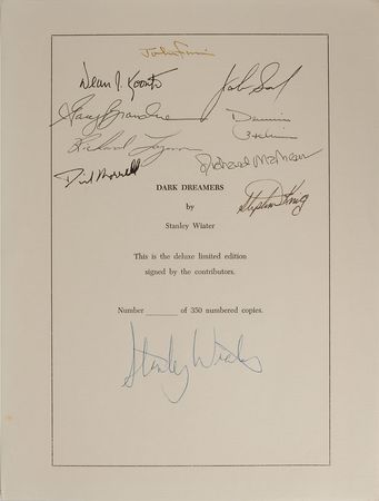 Lot #534 The Stanley Wiater Archive of Modern Horror Literature (100 Boxes) - Image 10