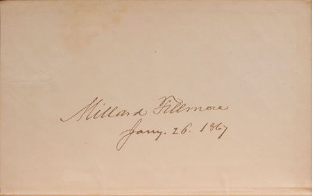 Lot #80 Millard Fillmore: The ten-volume Library of American Biography from Fillmore?s collection?signed twenty times! - Image 1