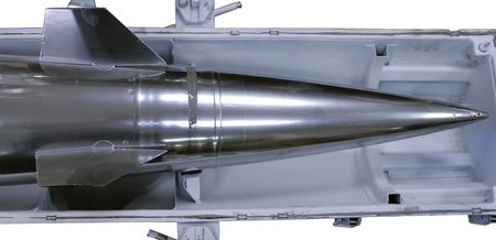Lot #59 CIAM/NASA Wind Tunnel Test Model: Massive 10â??foot long aerodynamic test model rocket - Image 8