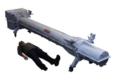 Lot #59 CIAM/NASA Wind Tunnel Test Model: Massive 10â??foot long aerodynamic test model rocket - Image 11
