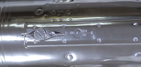 Lot #59 CIAM/NASA Wind Tunnel Test Model: Massive 10â??foot long aerodynamic test model rocket - Image 13