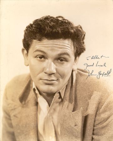 Lot #8191 John Garfield Oversized Signed Photograph - Image 1