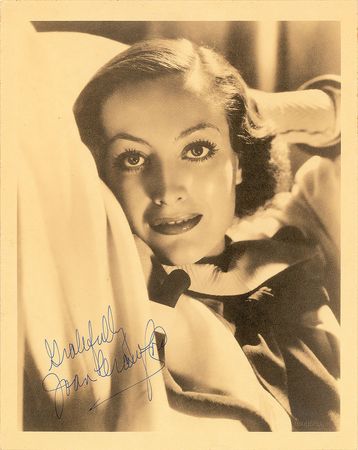Lot #833 Joan Crawford