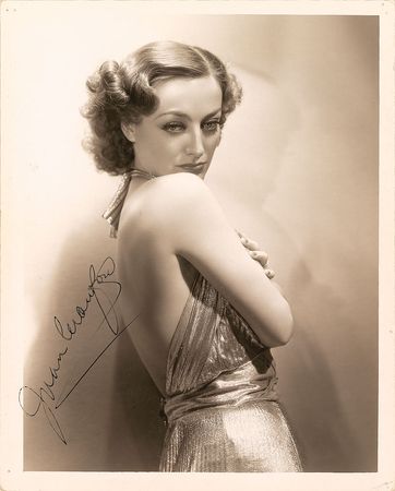 Lot #8073 Joan Crawford Signed Photograph - Image 1