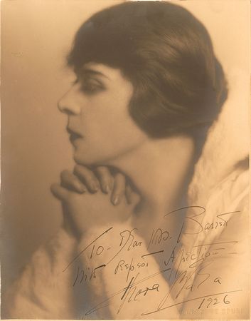 Lot #8003 Theda Bara Signed Photograph