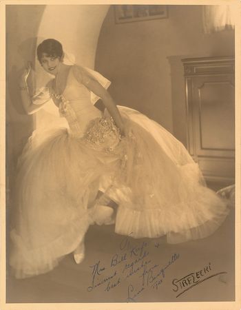 Lot #8005 Lina Basquette Oversized Signed Photograph - Image 1