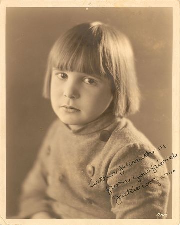 Lot #8007 Jackie Coogan Signed Photograph