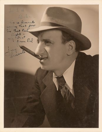 Lot #8089 Jimmy Durante Oversized Signed Photograph - Image 1