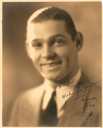 Lot #8103 Gone With the Wind: Clark Gable Signed Photograph - Image 1