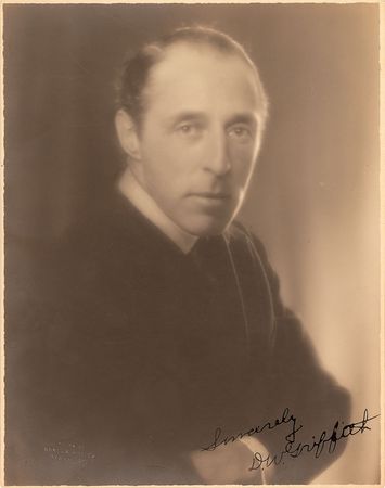 Lot #8009 D. W. Griffith Signed Photograph