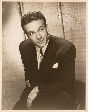 Lot #8189 Dane Clark Signed Photograph - Image 1