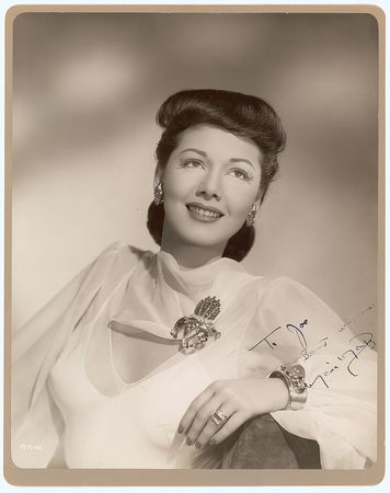 Lot #8212 Maria Montez Oversized Signed Photograph - Image 1