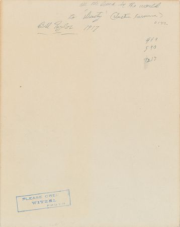 Lot #8012 William Desmond Taylor Signed Photograph - Image 2